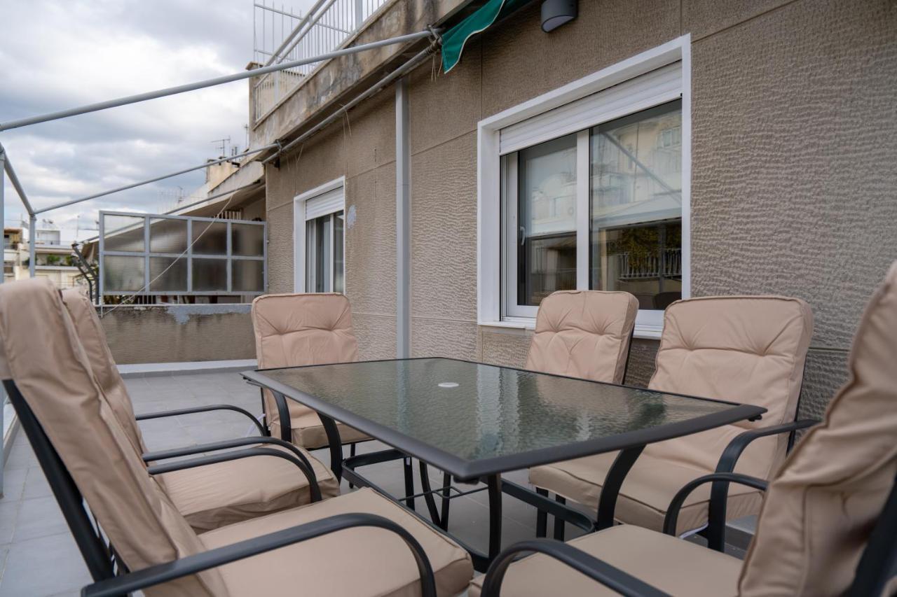 Athens Hideout Apt, Big Rooftop With City View Leilighet Eksteriør bilde