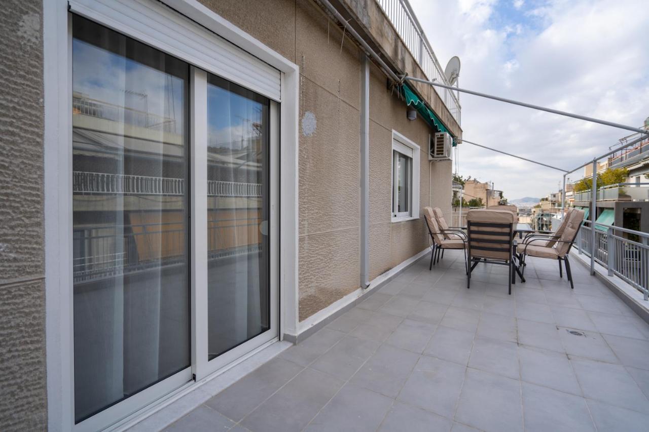 Athens Hideout Apt, Big Rooftop With City View Leilighet Eksteriør bilde