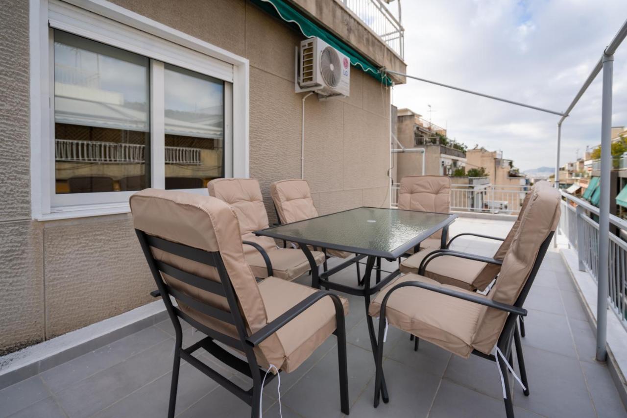 Athens Hideout Apt, Big Rooftop With City View Leilighet Eksteriør bilde